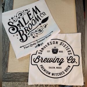 Old Salem Witchcraft Pillow Covers 2 Pack.
